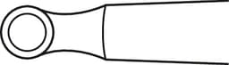 LINE DRAWING FF599R-Aesculap Article Picture (Media Manager)