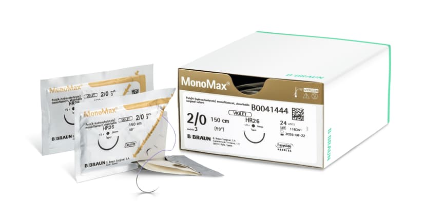 Monomax® peel and box-Absorbable suture