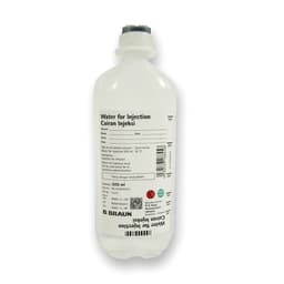 Water for Injection 500 mL-Water for Injection Solution
